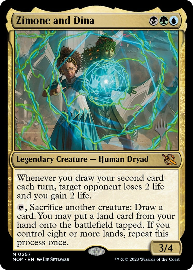 Zimone and Dina (Promo Pack) [March of the Machine Promos]