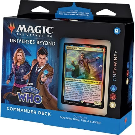 Universes Beyond Doctor Who Timey Wimey Commander Deck [WHO]