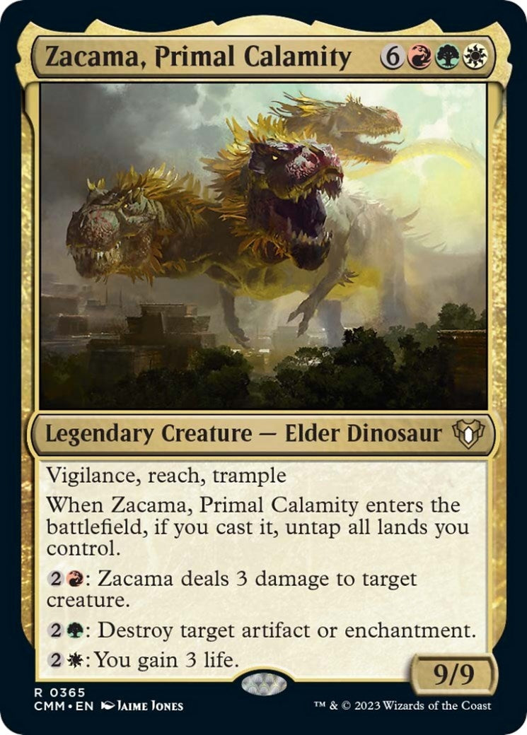 Zacama, Primal Calamity [Commander Masters]