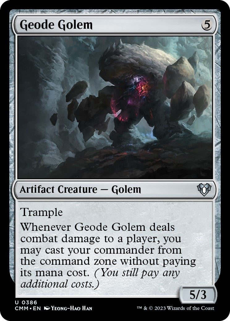 Geode Golem [Commander Masters]