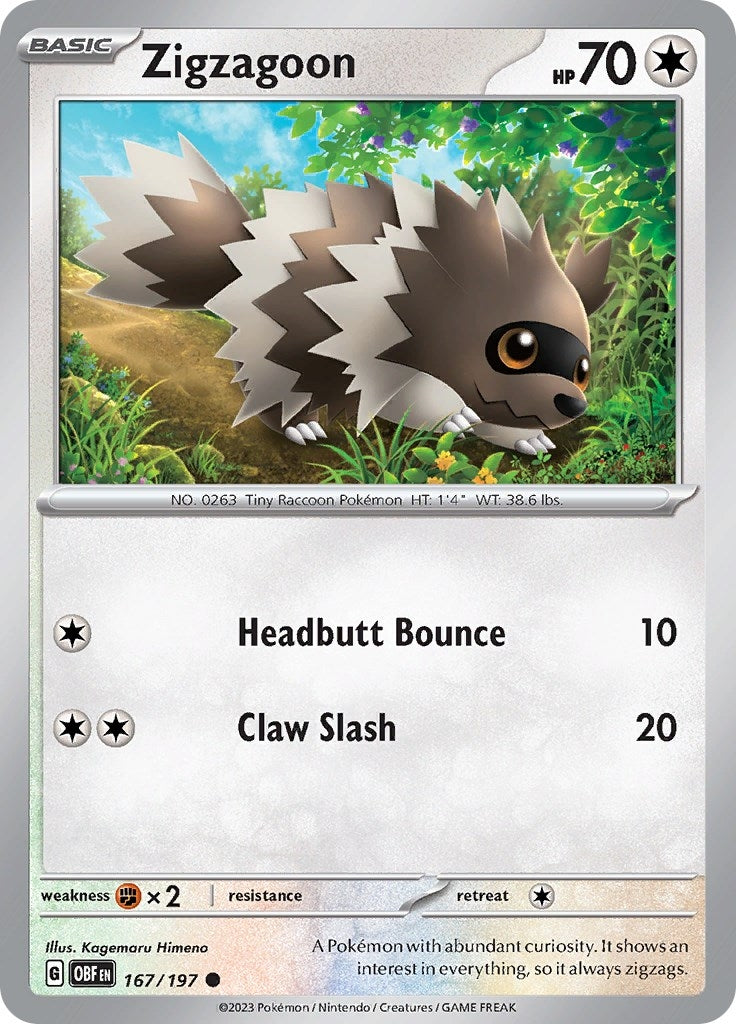 Zigzagoon (167/197) [OBF]