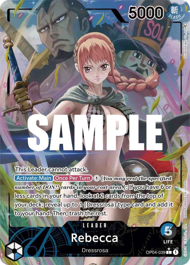 Rebecca 039 Alternate Art (OP04-039) [OP04]