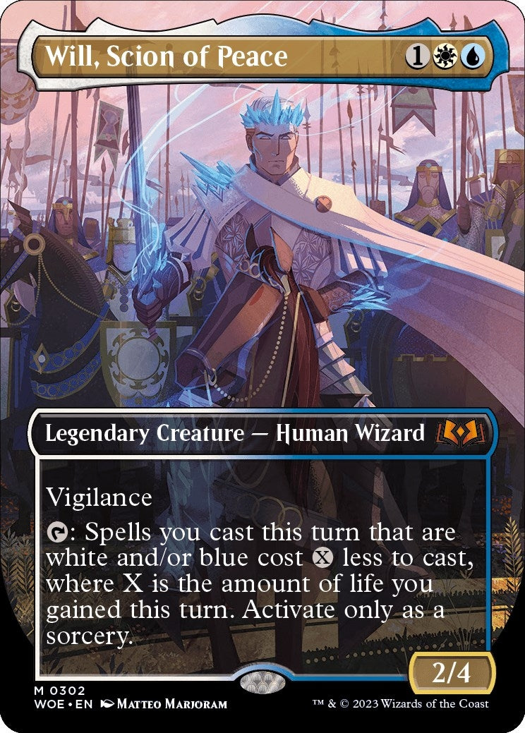 Will, Scion of Peace (Borderless) (302) [Wilds of Eldraine]