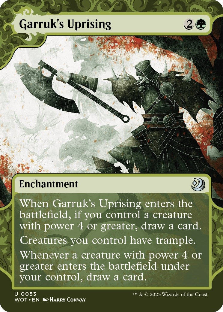 Garruk's Uprising [Wilds of Eldraine: Enchanting Tales]