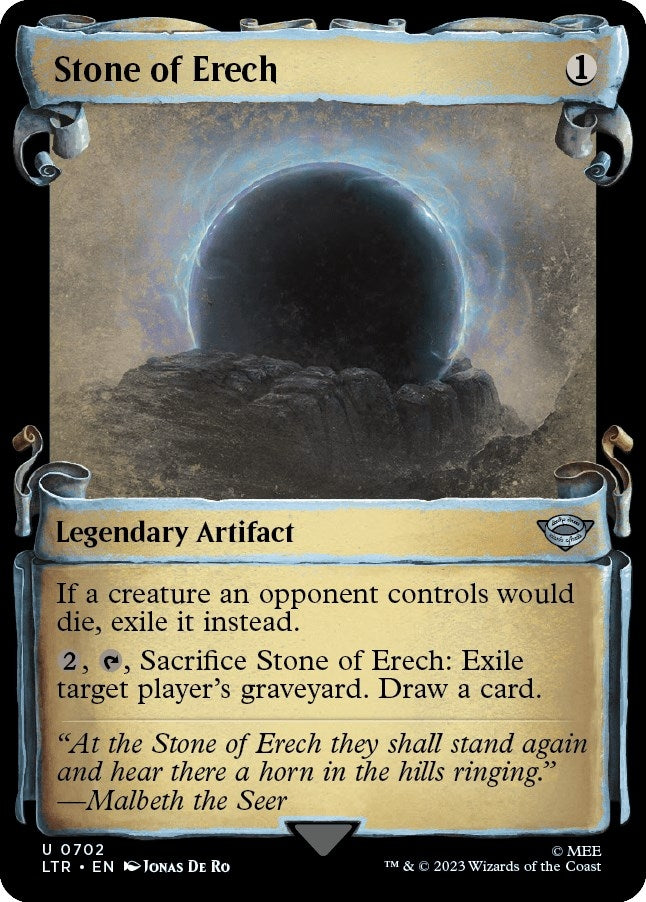 Stone of Erech [The Lord of the Rings: Tales of Middle-Earth Showcase Scrolls]