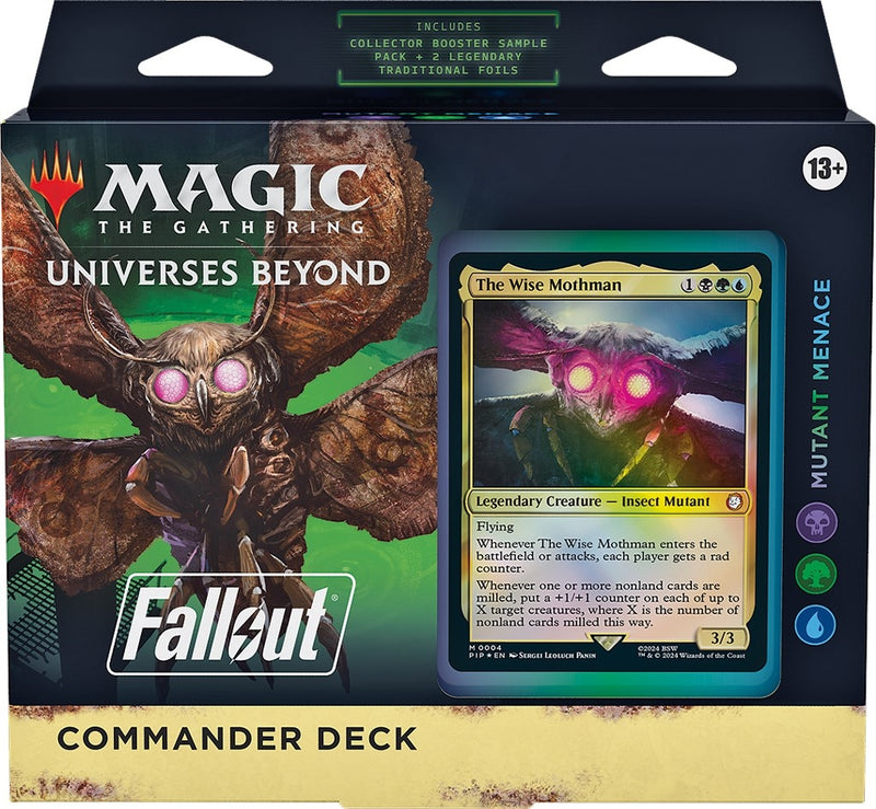 Universes Beyond Fallout Mutant Menace Commander Deck [PIP]