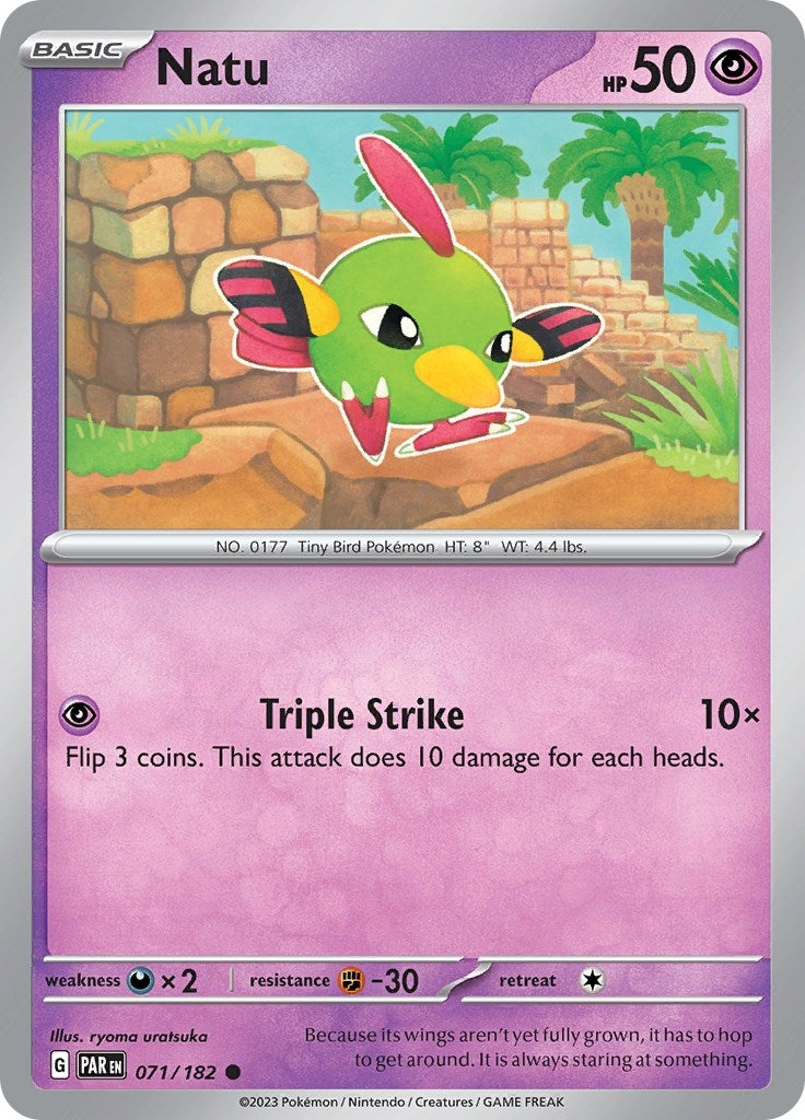 Natu (071/182) [Scarlet & Violet: Paradox Rift]