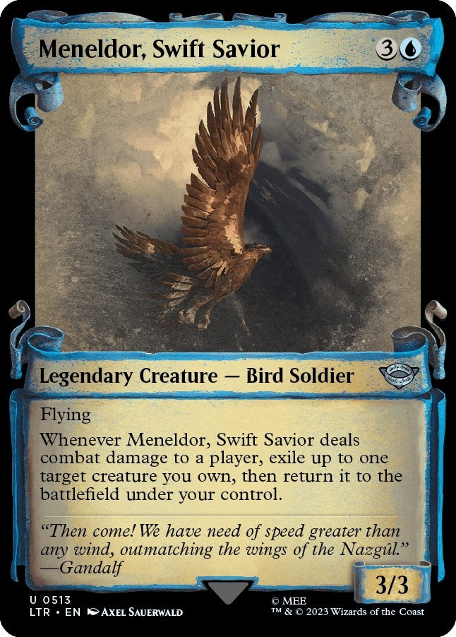 Meneldor, Swift Savior [The Lord of the Rings: Tales of Middle-Earth Showcase Scrolls]