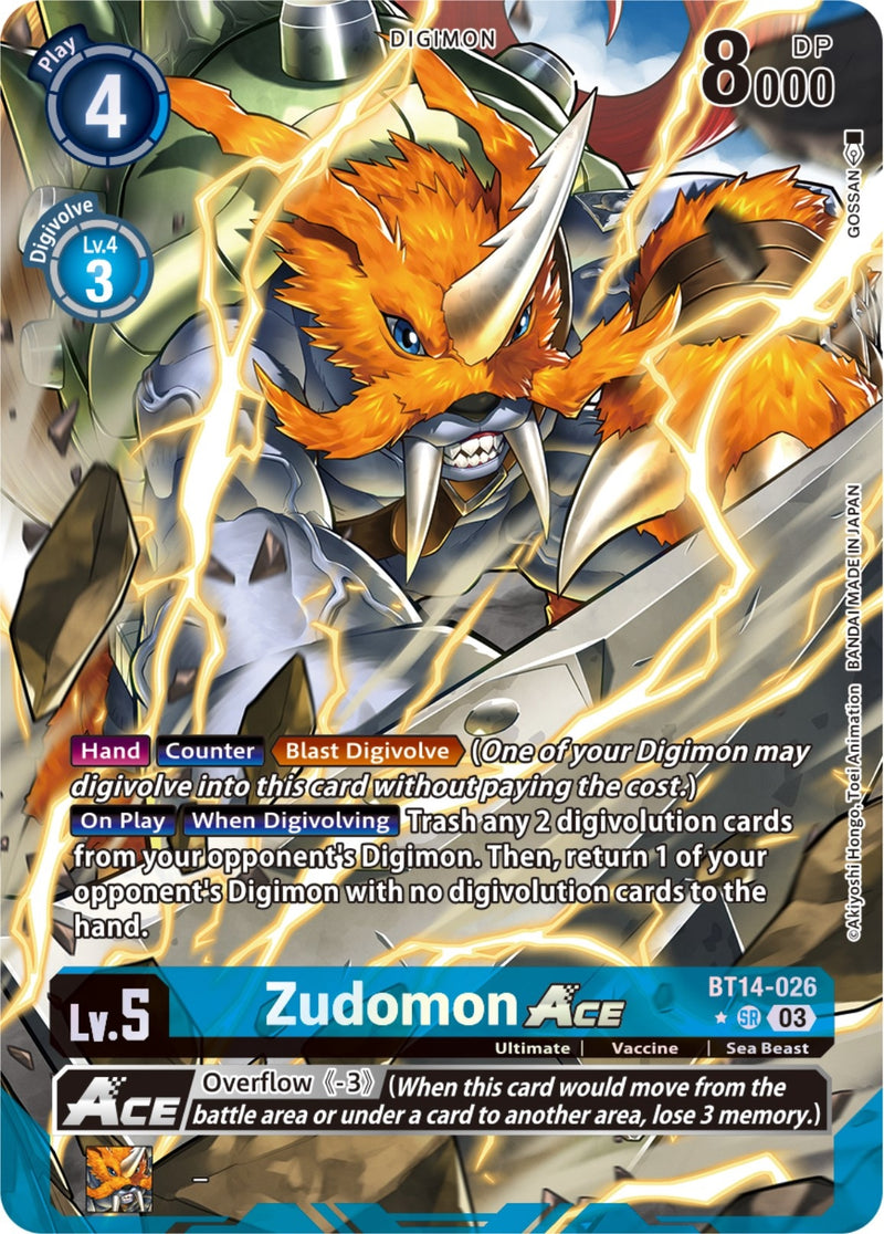 Image for Zudomon ACE (Alternate Art) [Blast Ace]