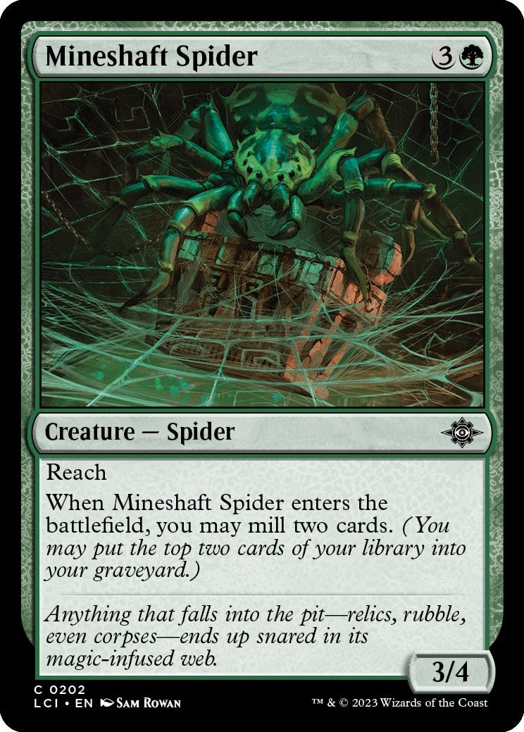 Mineshaft Spider [The Lost Caverns of Ixalan]