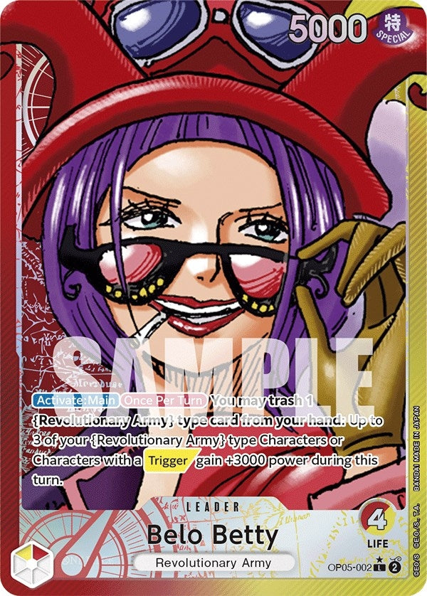 Belo Betty (002) (Alternate Art) (OP05-002) [Awakening of the New Era]