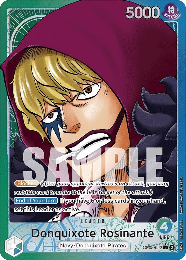 Donquixote Rosinante 022 Alternate Art (OP05-022) [OP05]