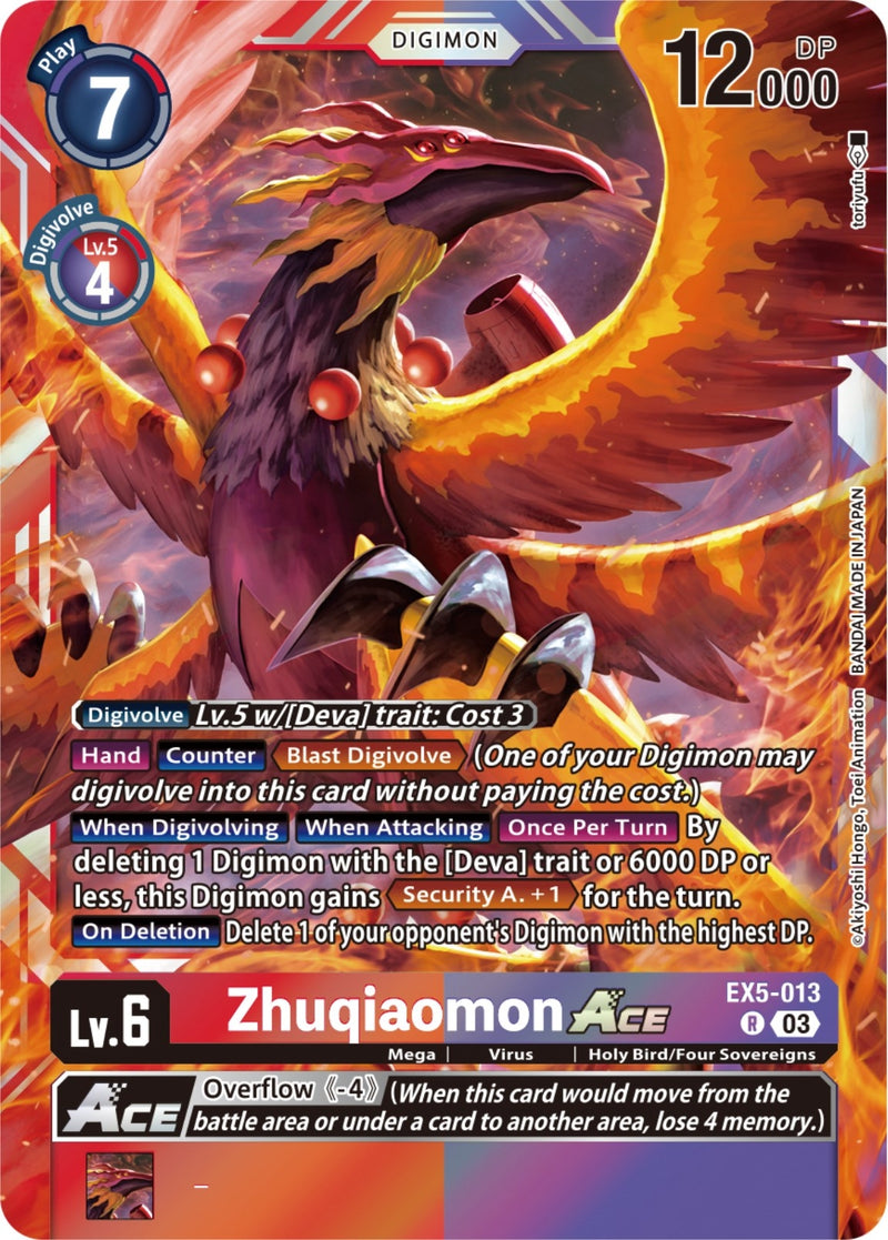 Image for Zhuqiaomon ACE [Animal Colosseum]