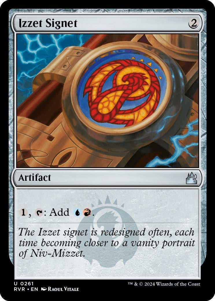 Izzet Signet [Ravnica Remastered]