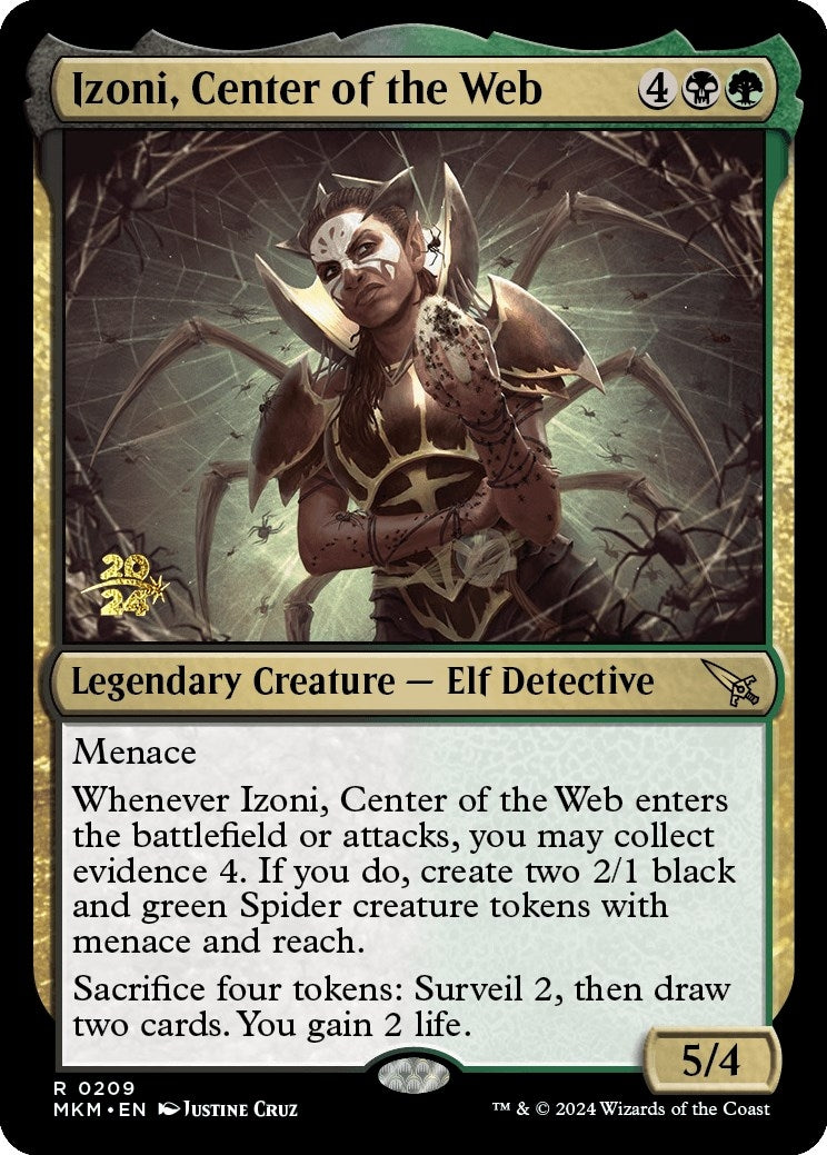 Izoni, Center of the Web [Murders at Karlov Manor Prerelease Promos]