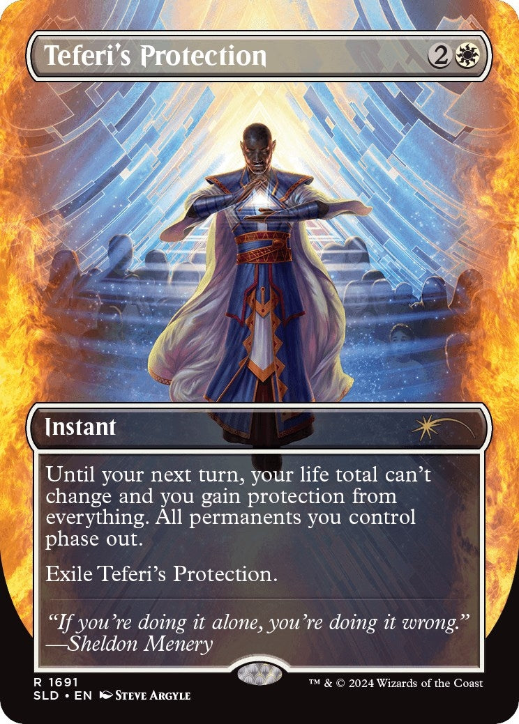 Teferi's Protection (1691) [Secret Lair: Sheldon's Spellbook]