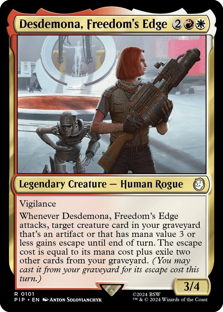 Desdemona Freedoms Edge (101) [PIP]