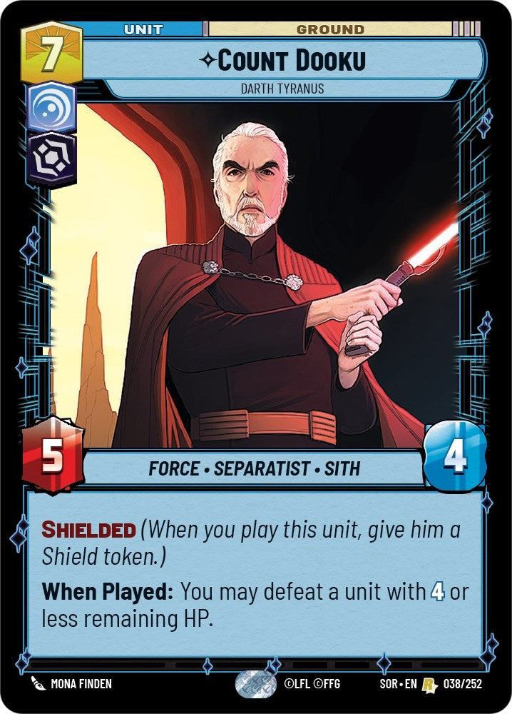 Image for Count Dooku - Darth Tyranus [Spark of Rebellion]