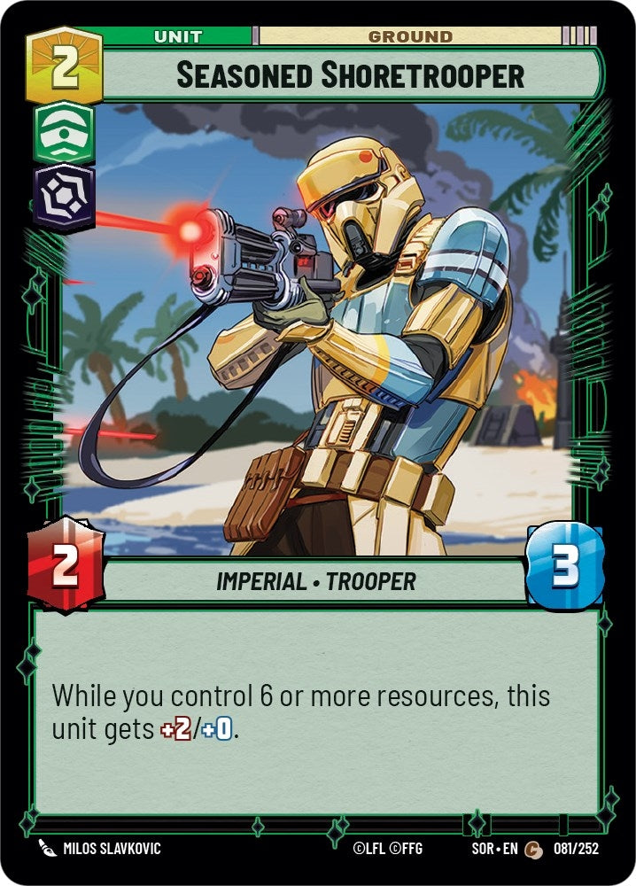 Image for Seasoned Shoretrooper [Spark of Rebellion]