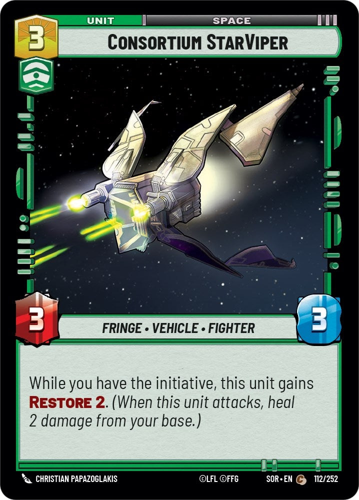 Image for Consortium StarViper [Spark of Rebellion]