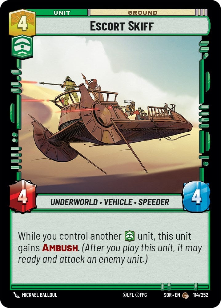 Image for Escort Skiff [Spark of Rebellion]