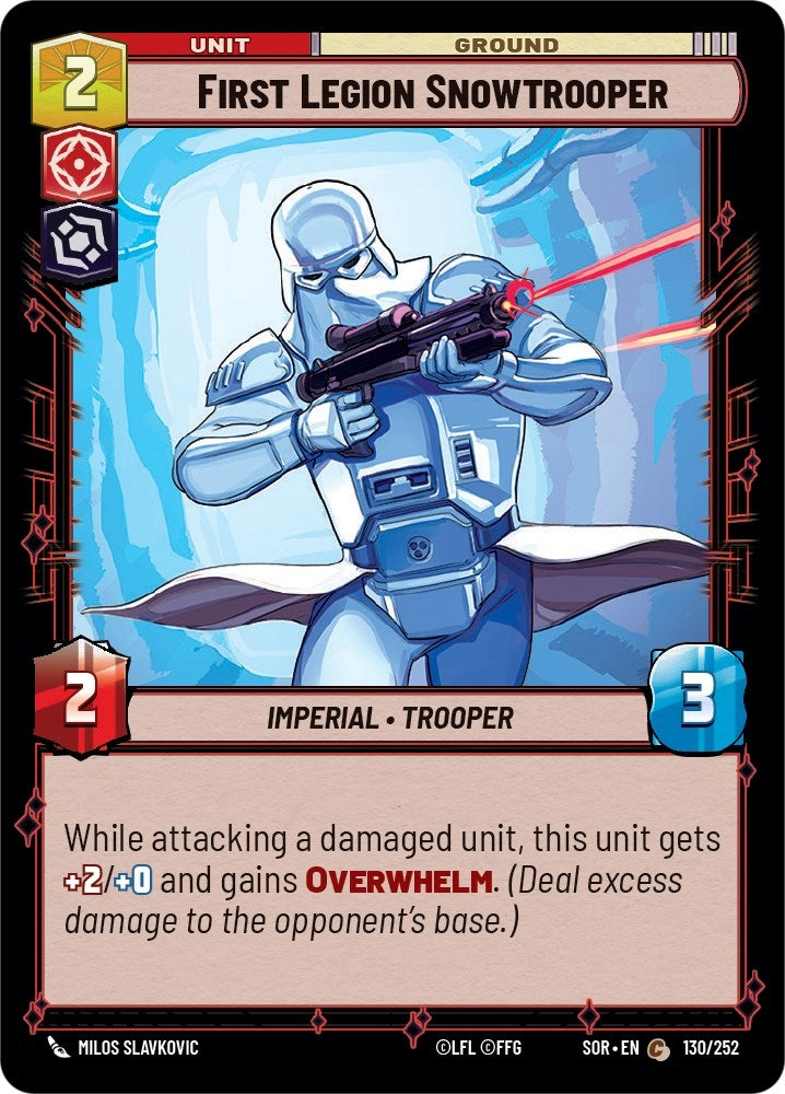 Image for First Legion Snowtrooper [Spark of Rebellion]