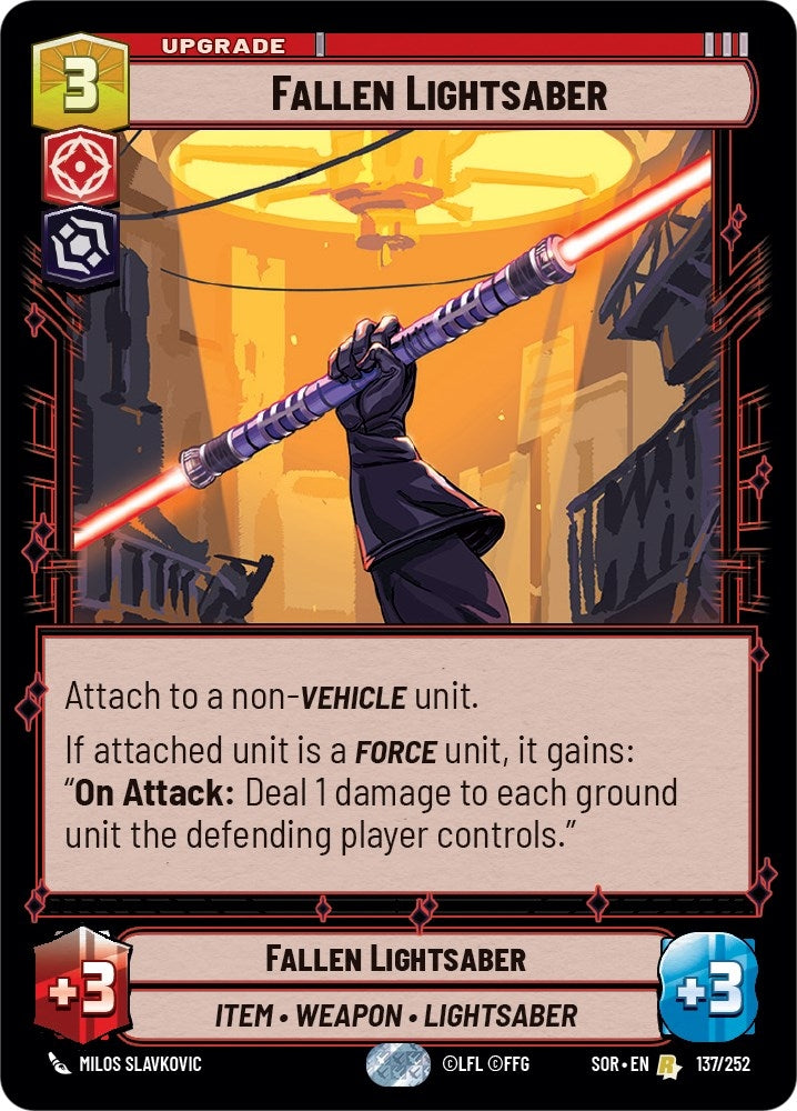 Image for Fallen Lightsaber [Spark of Rebellion]