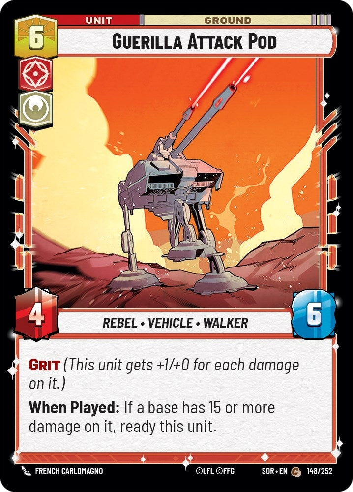 Image for Guerilla Attack Pod [Spark of Rebellion]