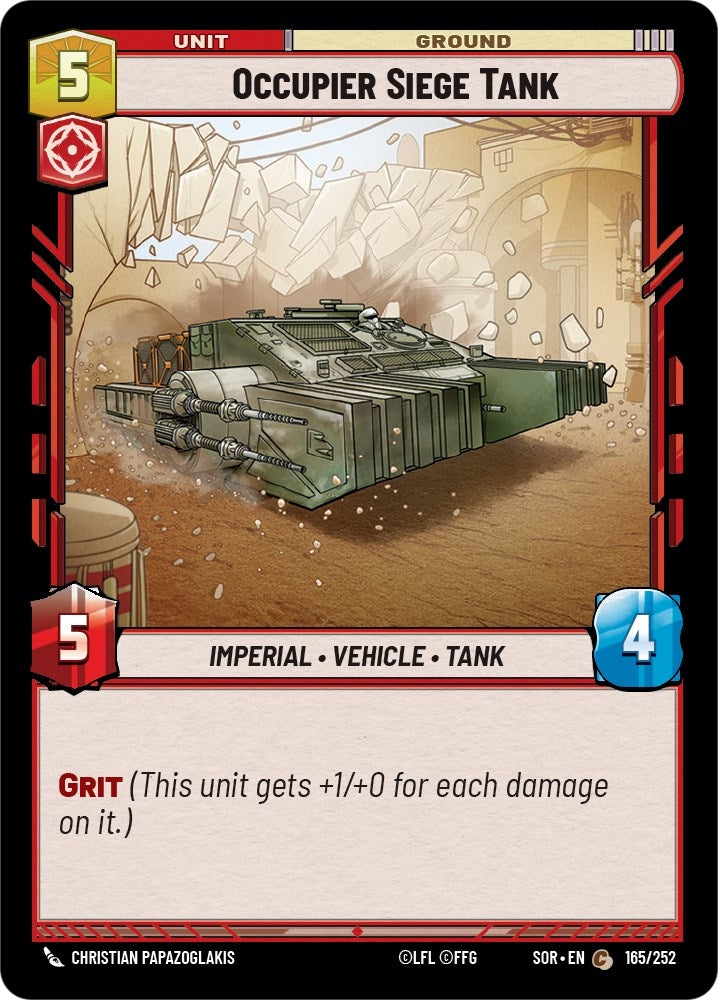 Image for Occupier Siege Tank [Spark of Rebellion]