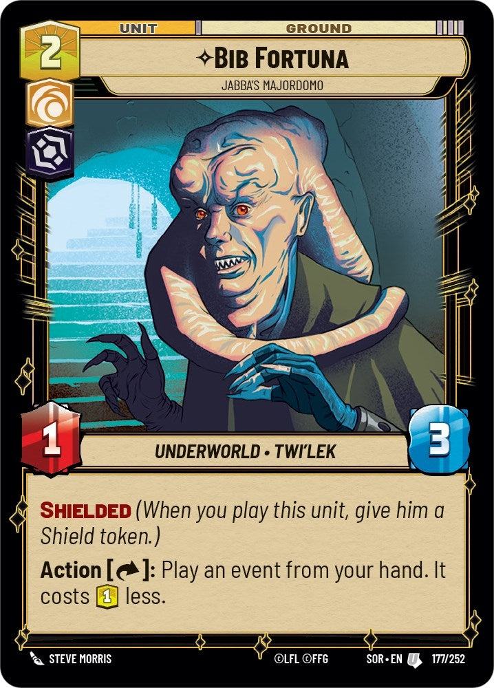 Image for Bib Fortuna - Jabba's Majordomo [Spark of Rebellion]