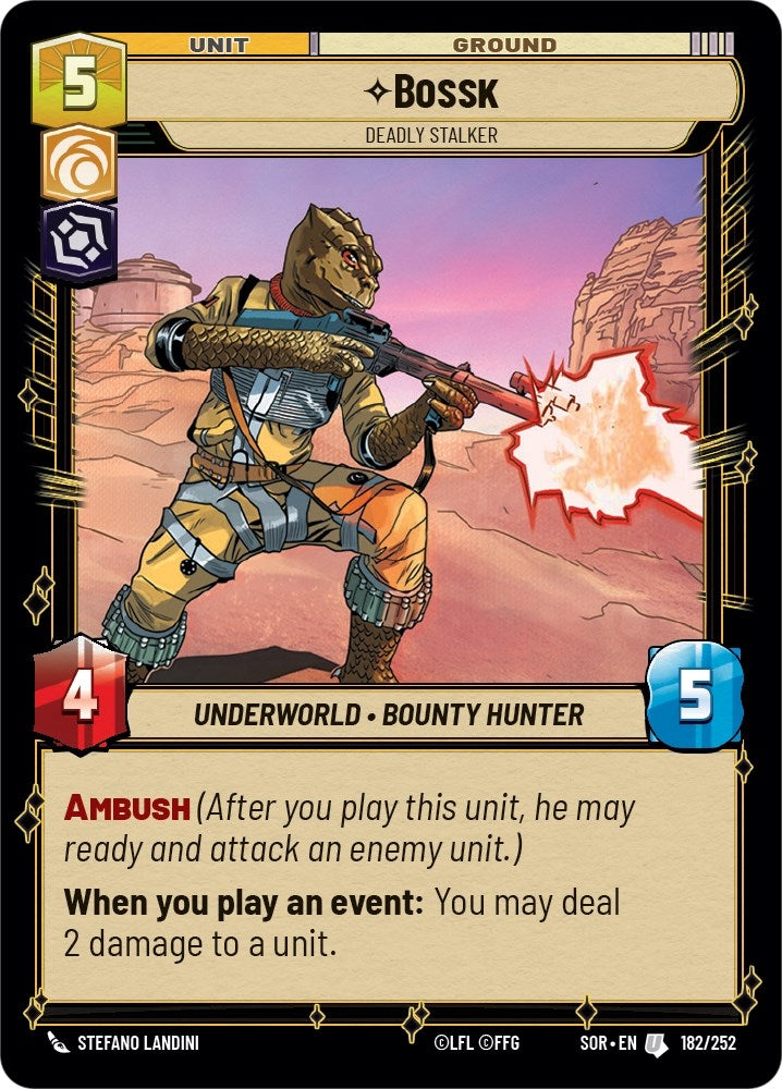 Image for Bossk - Deadly Stalker [Spark of Rebellion]