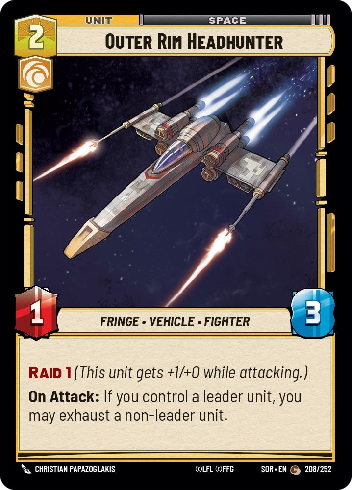 Image for Outer Rim Headhunter [Spark of Rebellion]