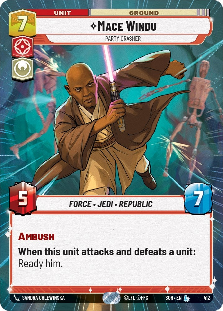 Image for Mace Windu - Party Crasher (Hyperspace) [Spark of Rebellion]