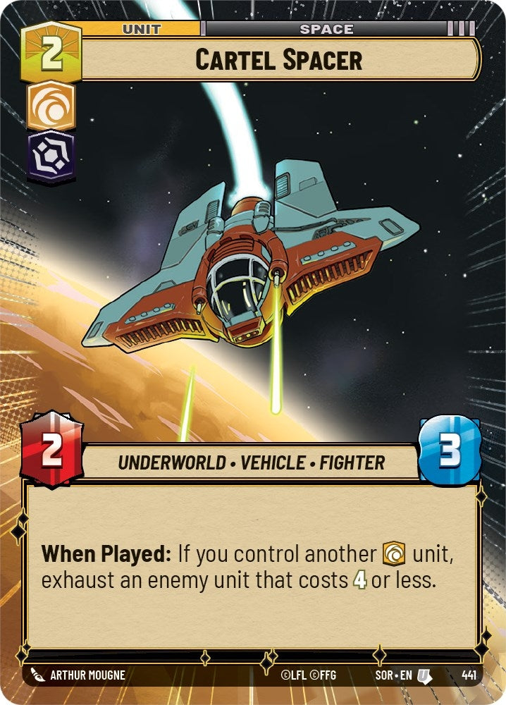 Image for Cartel Spacer (Hyperspace) [Spark of Rebellion]