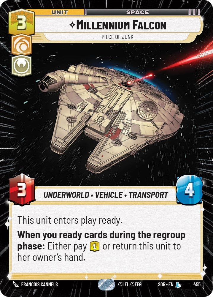 Image for Millennium Falcon - Piece of Junk (Hyperspace) [Spark of Rebellion]