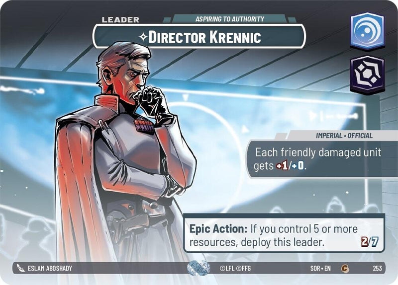 Image for Director Krennic - Aspiring to Authority (Showcase) [Spark of Rebellion]