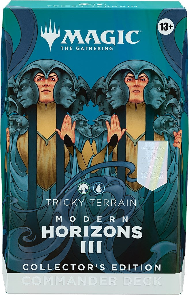 Modern Horizons 3 Commander Deck Tricky Terrain Collectors Edition [M3C]