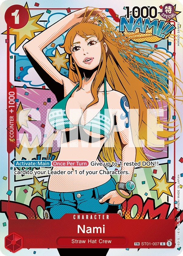 Nami Alternate Art (ST01-007) [OP06]