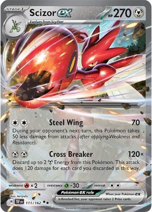 Scizor ex 111 162 (111/162) [TEF]