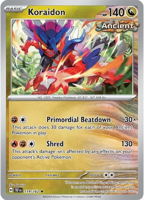 Koraidon (119/162) [Scarlet & Violet: Temporal Forces]