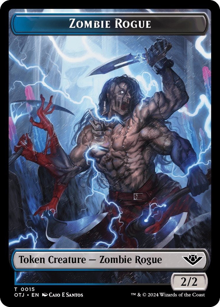 Zombie Rogue Token (15) [OTJ]