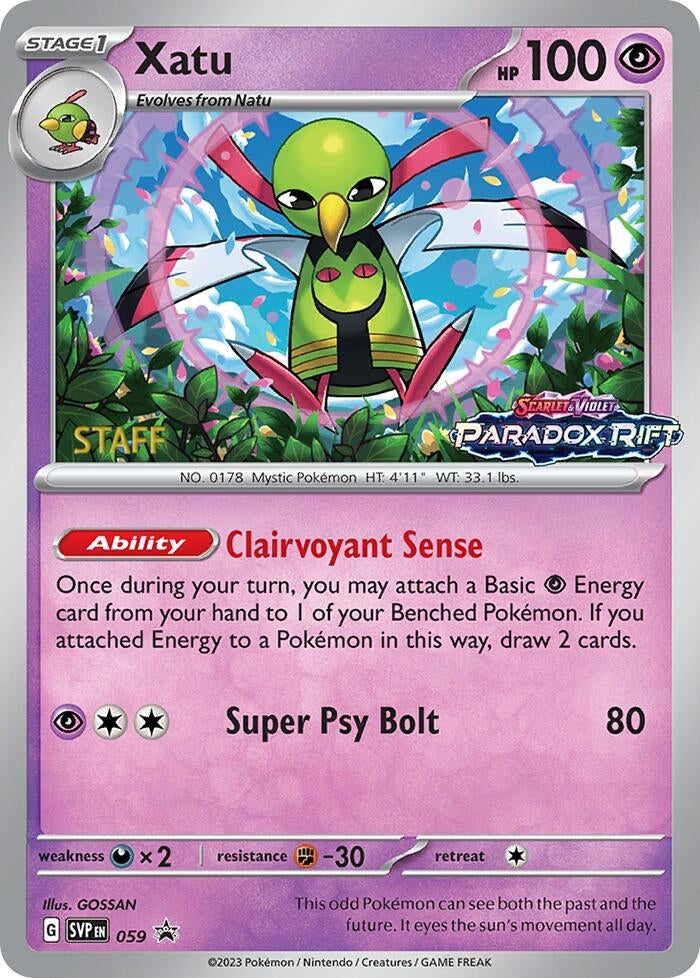 Xatu 059 Prerelease Staff (059) [SVP]