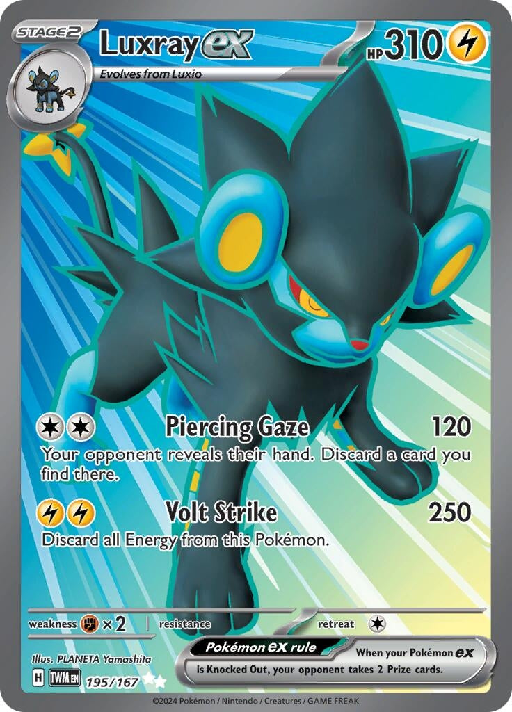 Luxray ex 195 167 (195/167) [TWM]