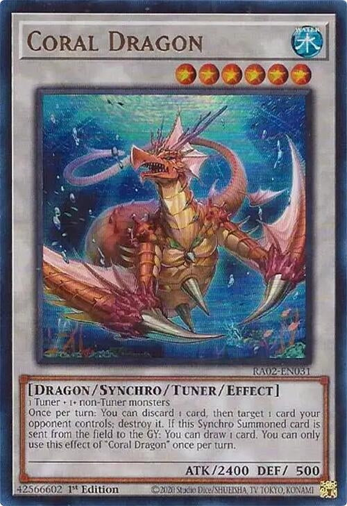 Coral Dragon UR (RA02-EN031) [RA02]