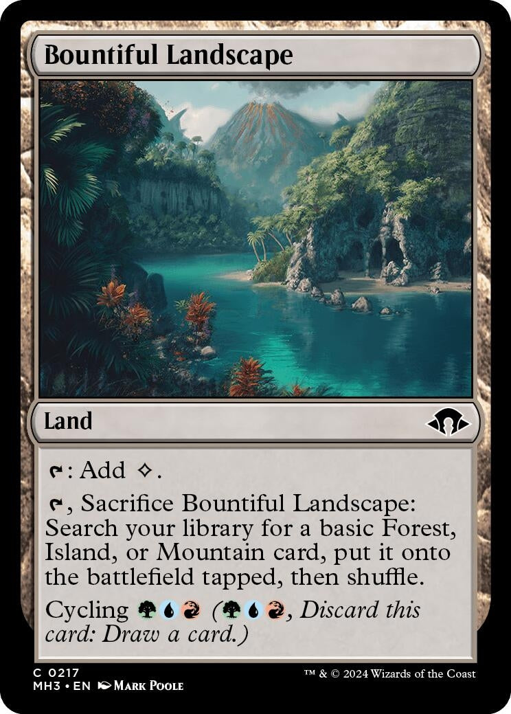 Bountiful Landscape (217) [MH3]