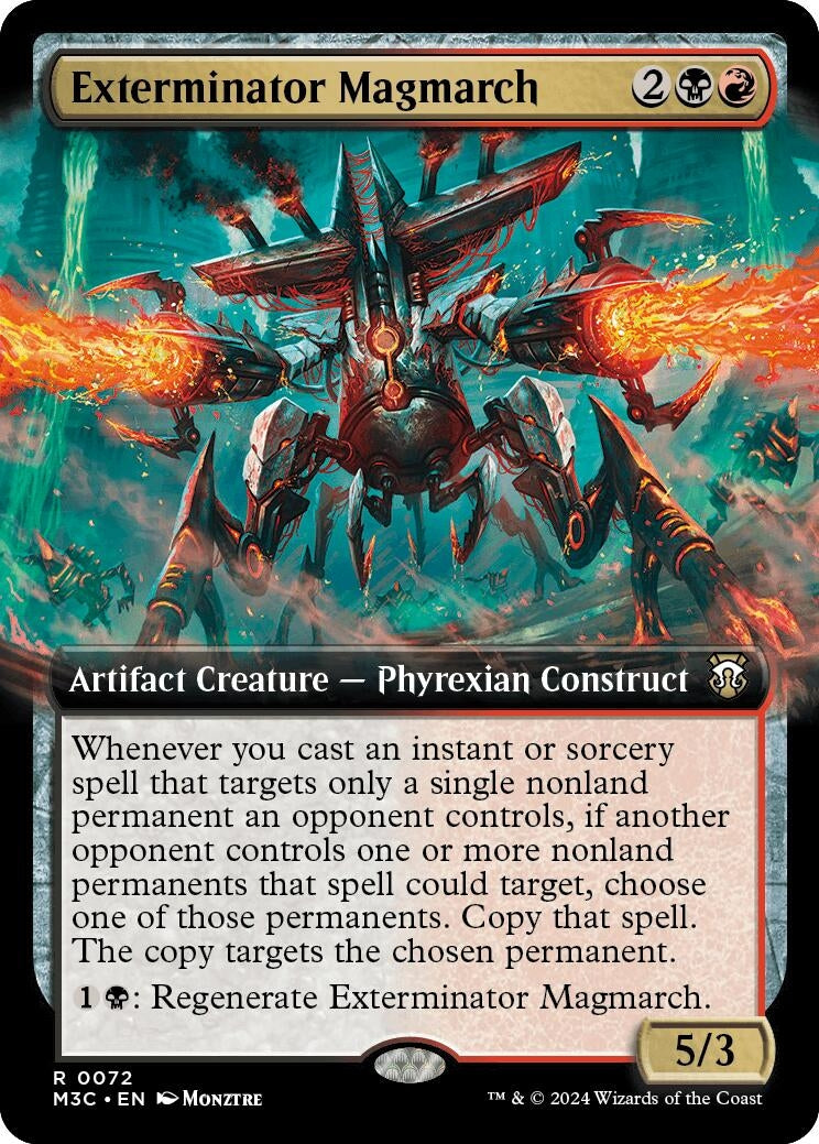 Exterminator Magmarch Extended Art (72) [M3C]