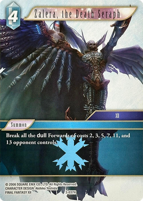 Zalera the Death Seraph (3-037H) [DEC]