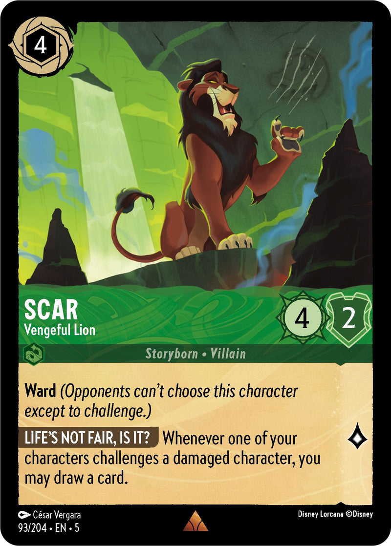 Scar Vengeful Lion (93/204) [5]