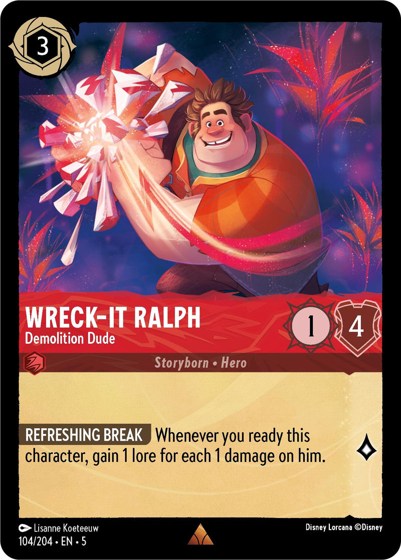 Wreck It Ralph Demolition Dude (104/204) [5]