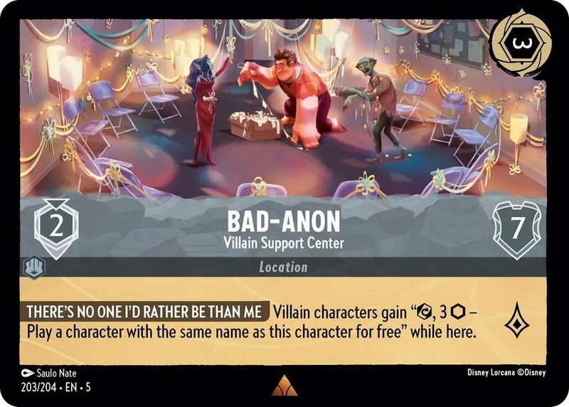 Bad Anon Villain Support Center (203/204) [5]